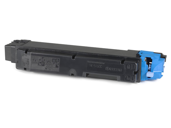 KYOCERA TK-5160C Toner Ciano per ECOSYS P7040cdn da 12.000 pagine in formato A4 (ISO/IEC 19798)