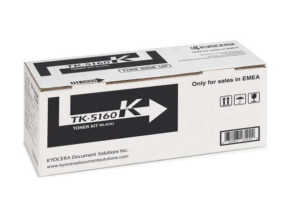 KYOCERA TK-5160K Toner Nero per ECOSYS P7040cdn da 16.000 pagine in formato A4 (ISO/IEC 19798)