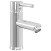 Rubinetto per Lavabo da Bagno Finitura Cromo 30x176 mm Zinco e Ottone