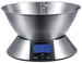 Dcg Bilancia Da Cucina Elettronica Con Corpo E Ciotola In Acciaio Inox Portata Kg. 5