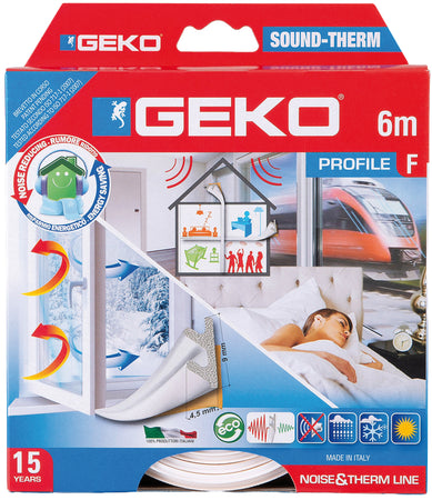 Guarnizione Adesiva Isolamento Termico E Acustico Mt.6 Bianca