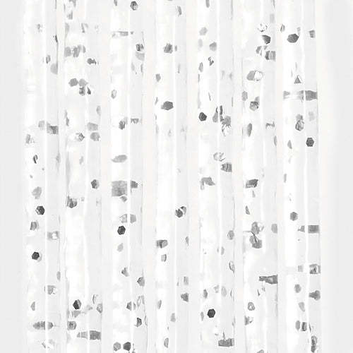 Tenda In Pvc Glitter Begonia Rotolo Col. Argento 14.00 Kg