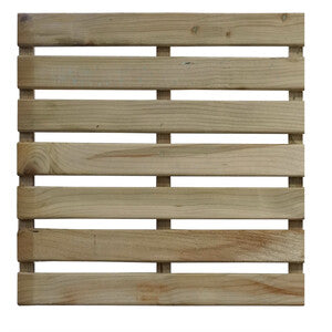 Pedana In Pino Impregnato 50X50 Cm 7 Listelli- 1,0 Pz