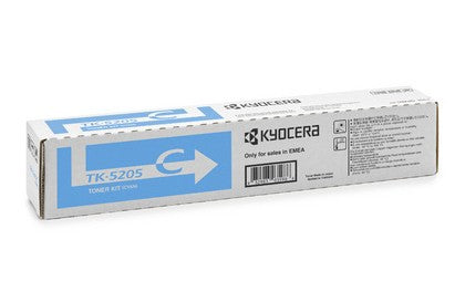 KYOCERA TK-5205C Toner Ciano per TASKalfa 356ci_358ci da 12.000 pagine A4 copertura 5%