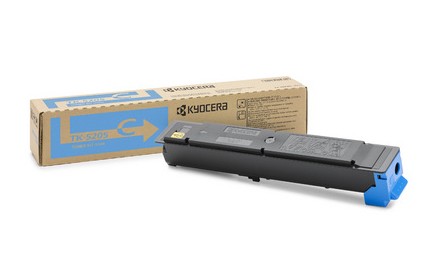 KYOCERA TK-5205C Toner Ciano per TASKalfa 356ci_358ci da 12.000 pagine A4 copertura 5%
