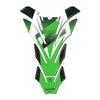 PARASERBATOIO ADESIVI-STICKER 3D compatible KAWASAKI Z750 Z1000 Z 750-1000 Verde