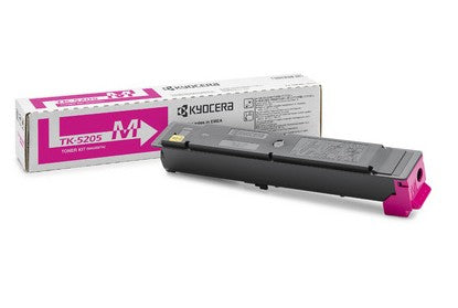 KYOCERA TK-5205M Toner Magenta per TASKalfa 356ci_358ci da 12.000 pagine A4 copertura 5%