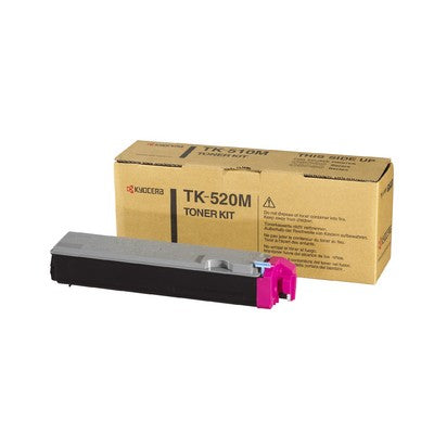 KYOCERA TK-520M Toner magenta per FS-C5015 da 4.000 pagine formato A4 con copertura nero del 5%