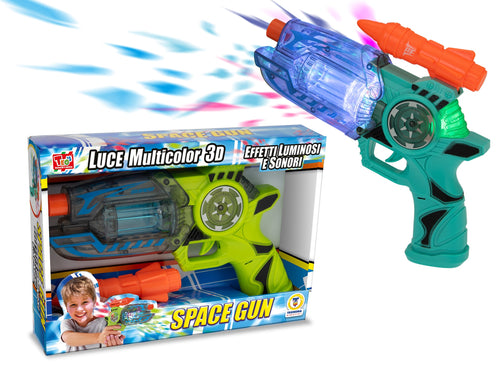 Teo's - Pistola Spaziale Luci e Suoni 2 Colori Assortiti