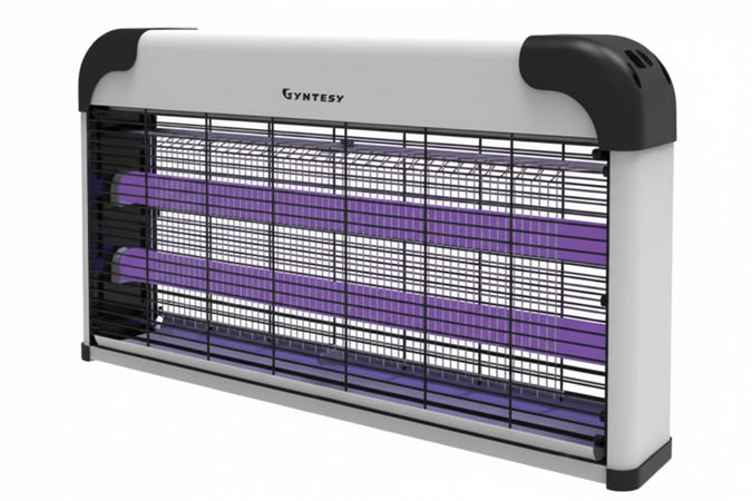 Elettroinsetticida Led- - 2 Tubi Da 10W - Mm.328X87X270 - Peso Kg.1,7 - 1 Pezzi Syntesy