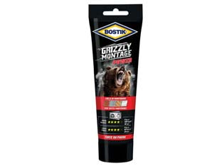 Grizzly Montage Power Tubo- - Gr.250 - Bianco - 6 Pezzi Bostik