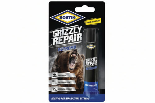 Grizzly Repair Estremo Trasparente In Blister- - Gr.20 - 6 Blister Bostik