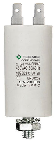 Condensatore Per Elettropompe 4 Poli Uf 12