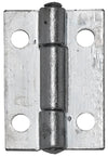 Aldeghi Cerniera Stretta Perno Fisso In Acciaio Zincato Mm. 90X51 24.00 Pz