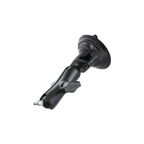 RAM Mounts RAM-B-166-237U supporto per personal communication Supporto passivo Macchina fotografica Nero (UNPKD RAM MNT W/ SUCTION - BASE W/ 1/4Inch-20 - Warranty: 1188M)