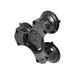RAM Mounts RAP-365-224-1BU kit di fissaggio Nero Composito (RAM TRIPLE SUCTION CUP BASE - W/O BALL - Warranty: 1188M)