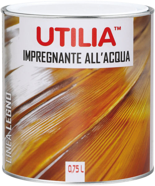 Utilia Impregnante All'Acqua Ml. 750 Noce Scuro 6.00 Pz