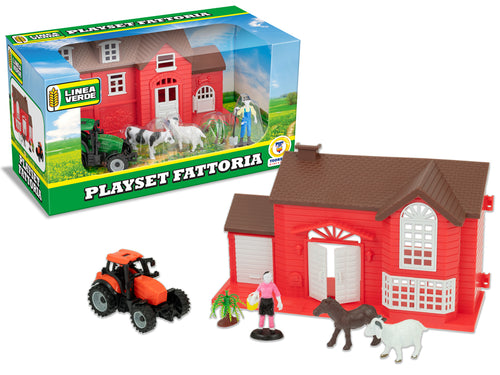 Playset Fattoria con Trattore