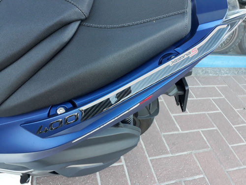 2 ADESIVI 3D PROTEZIONE MANIGLIE compatibili per kymco XCITING S 400 2018-2023