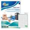 Poliestere Adesivo Pc4 Trasparente 100Fg A4 D25Mm (70Et/Fg Laser Tico