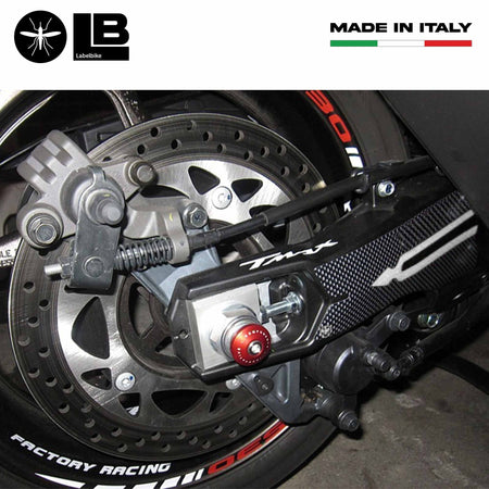 ADESIVI 3D carbonio TMAX 530 compatibili per CARTER CINGHIA YAMAHA T max 2012-16