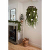 Ghirlanda natalizia verde appesa al soffitto decorazione natalizia, da 105 cm