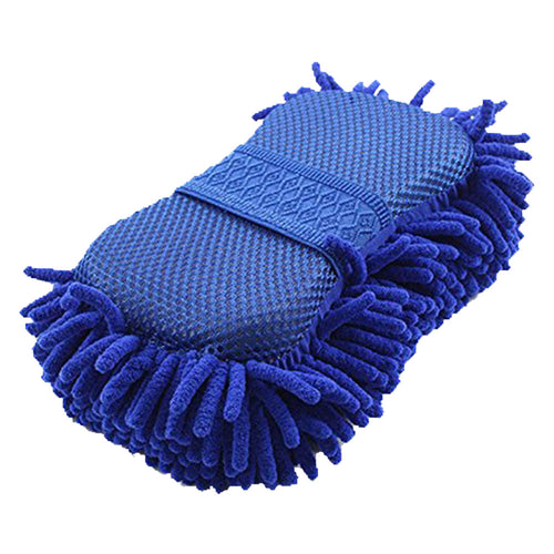 Spugna Guanto 'Curly' In Microfibra - Senza Marca