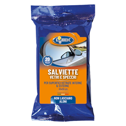 Salviette Lucida Vetri E Specchi Cm 20X30 - Senza Marca