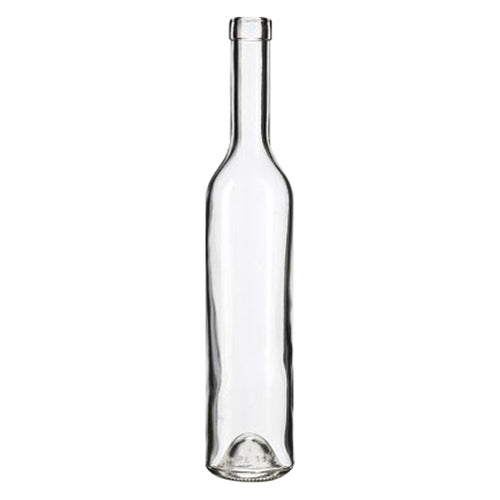 Bottiglia In Vetro Per Distillati 'Bordolese' 500 Ml - Colore Bianco- 24 Pezzi - Senza Marca