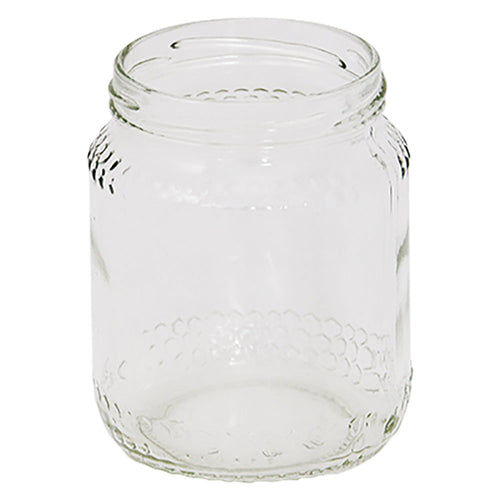 Vaso Vetro 'Boccaccio' Per Alimenti Tipo 'Miele' 390 Ml - Imbocc. Ø 70 Mm- 20 Pezzi - Senza Marca