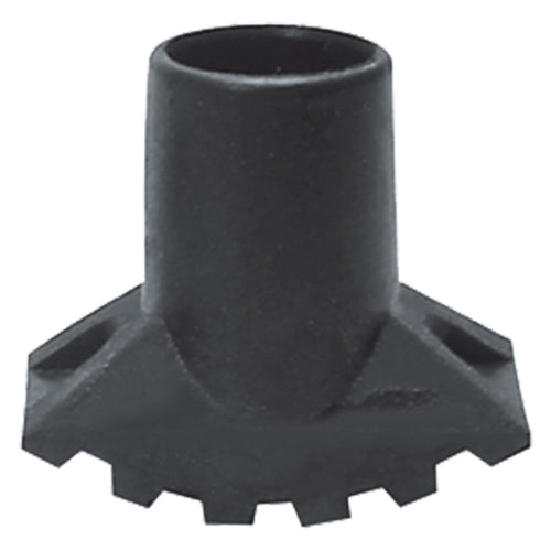 Puntale Nero A Cremagliera Ricambio - Ø 38 Mm.- 12 Pezzi - Senza Marca