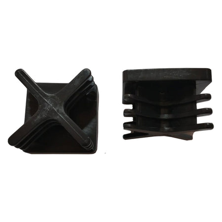 Puntale Quadro Alettato Mm 35 X 35- 100 Pezzi - Senza Marca