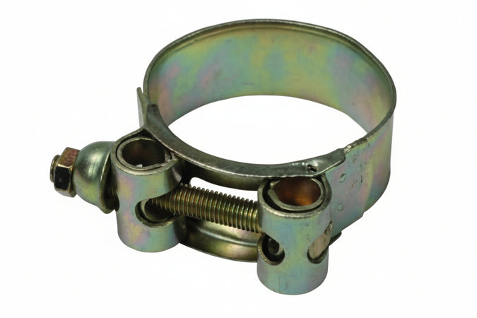 Fascetta A Morsetto Con Dado- - Ø Mm.76/80 - 24,5H. - 5 Pezzi Quality