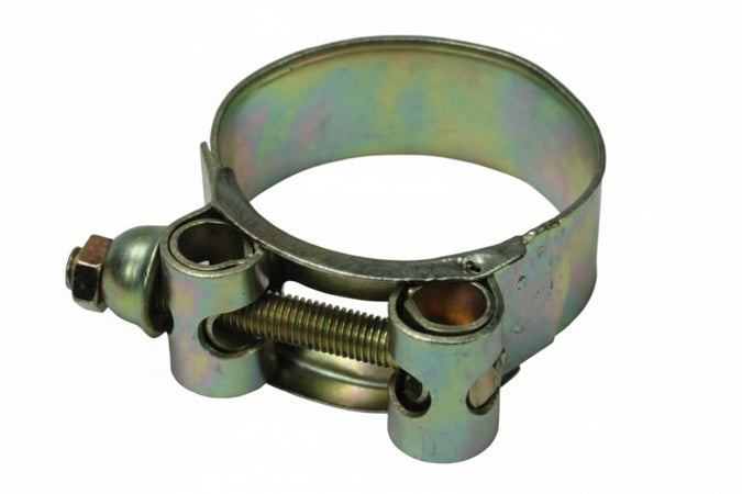 Fascetta A Morsetto Con Dado- - Ø Mm.81/87 - 24,5H. - 5 Pezzi Quality