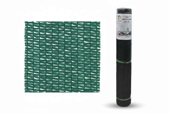 Rete Ombreggiante Garden 90% Verde In Miniroll- - Mt.1,5H. Rot. Mt.10 - 1 Rotolo T-Rex