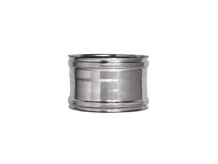 Raccordo Per Tubo Acciaio Inox F/F 304 Monoparete Spessore Mm.0,5- - Ff Ø Mm.180 - 1 Pezzi