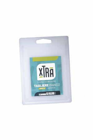 Tagliere In Polipropilene Bianco- - Cm.23X34 - Spessore Mm.0,5 - 3 Pezzi Xtra