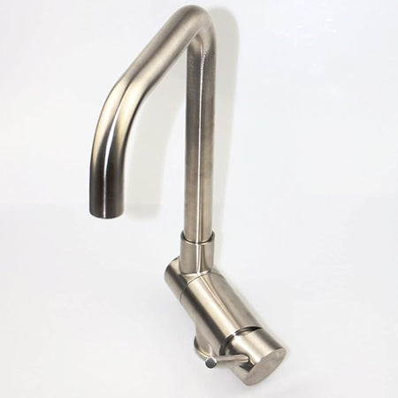 Monocomando Lavello Cucina Kansas Sotto Finestra Acciao Inox