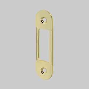 Contropiastra Per Serratura Mediana 'Easy Matic' Agb Col. Ottonato - 50 Pezzi- Agb