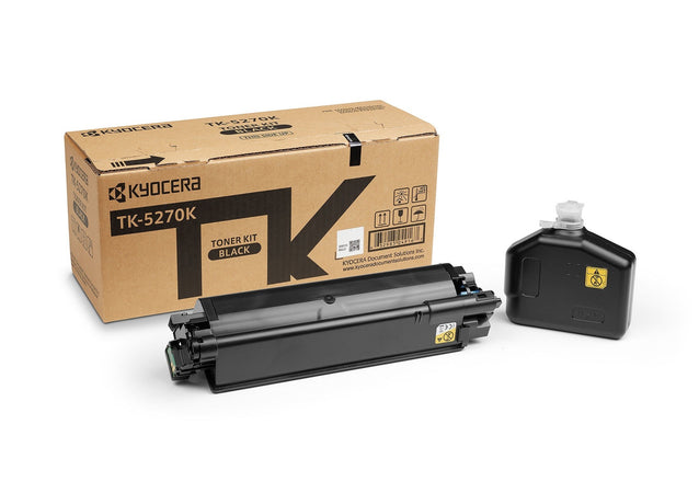 KYOCERA TK-5270K Toner Kit Nero: 8.000 pagine A4 (ISO/IEC 19798) per ECOSYS M-6x30cidn/P-6230cdn