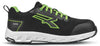 U-Power Scarpe Antinfortunistica Basse S1Ps Hi Hro Fo Sr Red Ego Aton Esd Col. Nero/Verde Mis. 43