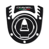 KIT ADESIVI 3D PROTEZIONE TAPPO SERBATOIO compatibili con MOTO DUCATI DIAVEL