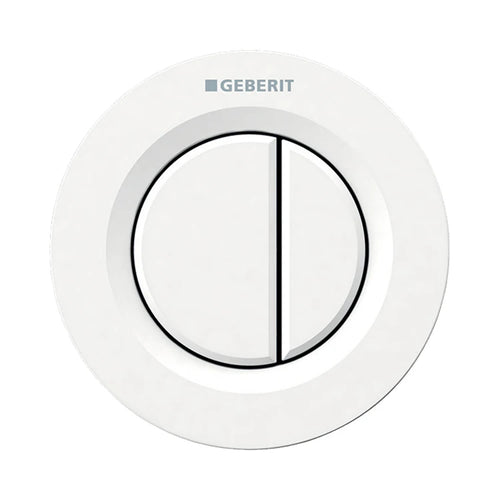 Comando Pneumatico 01 Doppio Tasto Versione Incasso Bianco Geberit 116.043.11.1