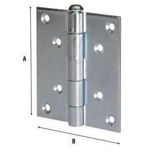 Bl Cerniera Perno Sfil Acc Zin Pesan 50X50 2 Pz- 1,0 Blister