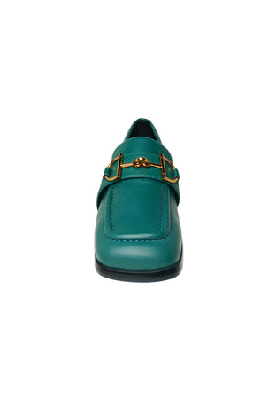 TOSCA BLU Scarpe Donna Tosca Blu Mocassino con tacco e applicazione oro da donna
