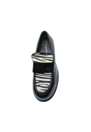 TOSCA BLU Scarpe Donna Tosca Blu Mocassino Diane con inserto animalier da donna