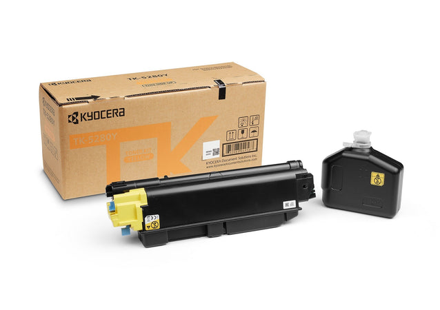 KYOCERA TK-5280Y Toner Kit Giallo: 11.000 pagine A4 (ISO/IEC 19798) per ECOSYS M-6x35cidn/P-6235cdn