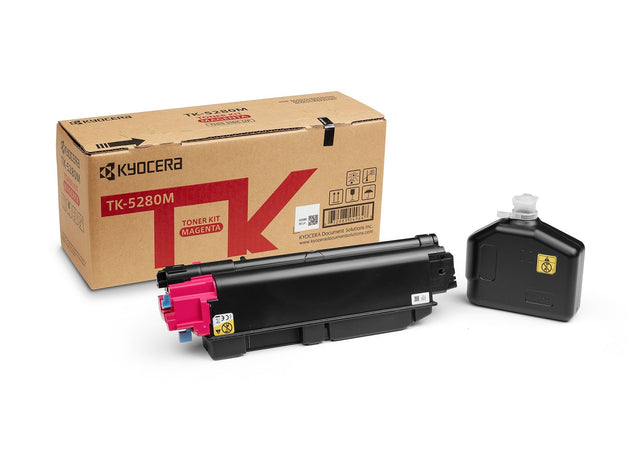 KYOCERA TK-5280M Toner Kit Magenta: 11.000 pagine A4 (ISO/IEC 19798) per ECOSYS M-6x35cidn/P-6235cdn