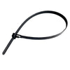 Fascetta A Strappo Per Cablaggio Riapribile Mm 7,6 X 200 - Nero - Uniko