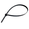 Fascetta A Strappo Per Cablaggio Riapribile Mm 7,6 X 300 - Nero - Uniko
